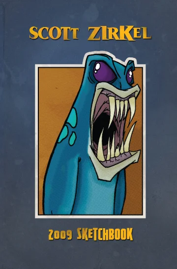 Cover of 2009 Sketchbook