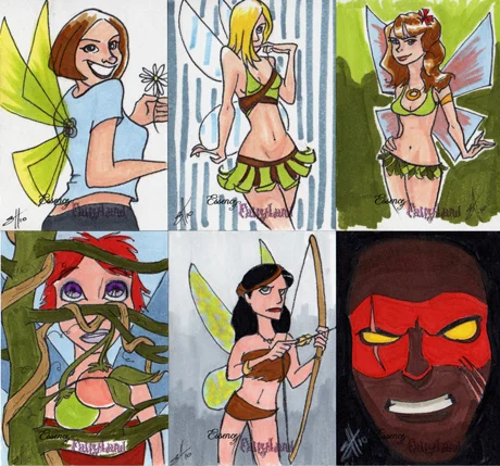 The Essence of Fairyland sketchcard