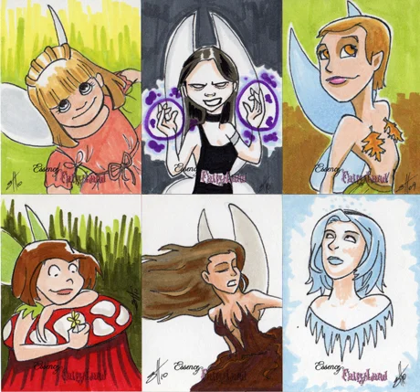 The Essence of Fairyland sketchcard