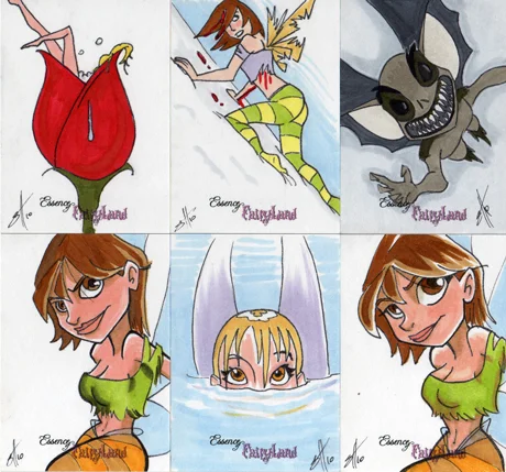 The Essence of Fairyland sketchcard