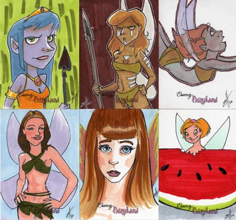 The Essence of Fairyland sketchcard