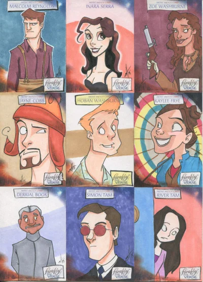 Firefly: The Verse sketchcard