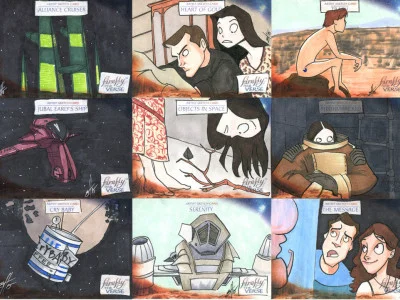 Firefly: The Verse sketchcard