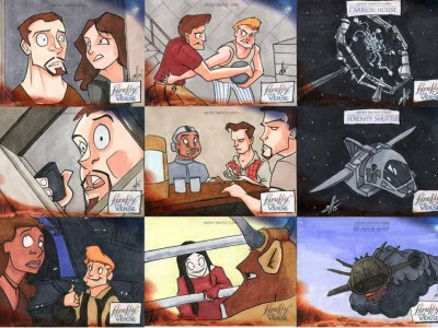 Firefly: The Verse sketchcard