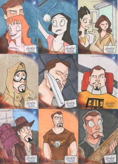 Firefly: The Verse sketchcard
