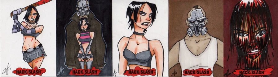 Hack/Slash sketchcard