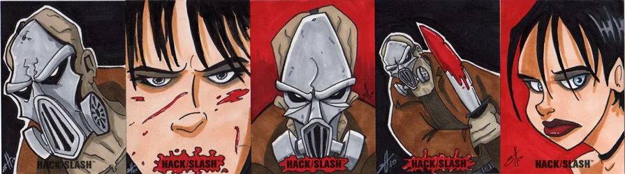 Hack/Slash sketchcard