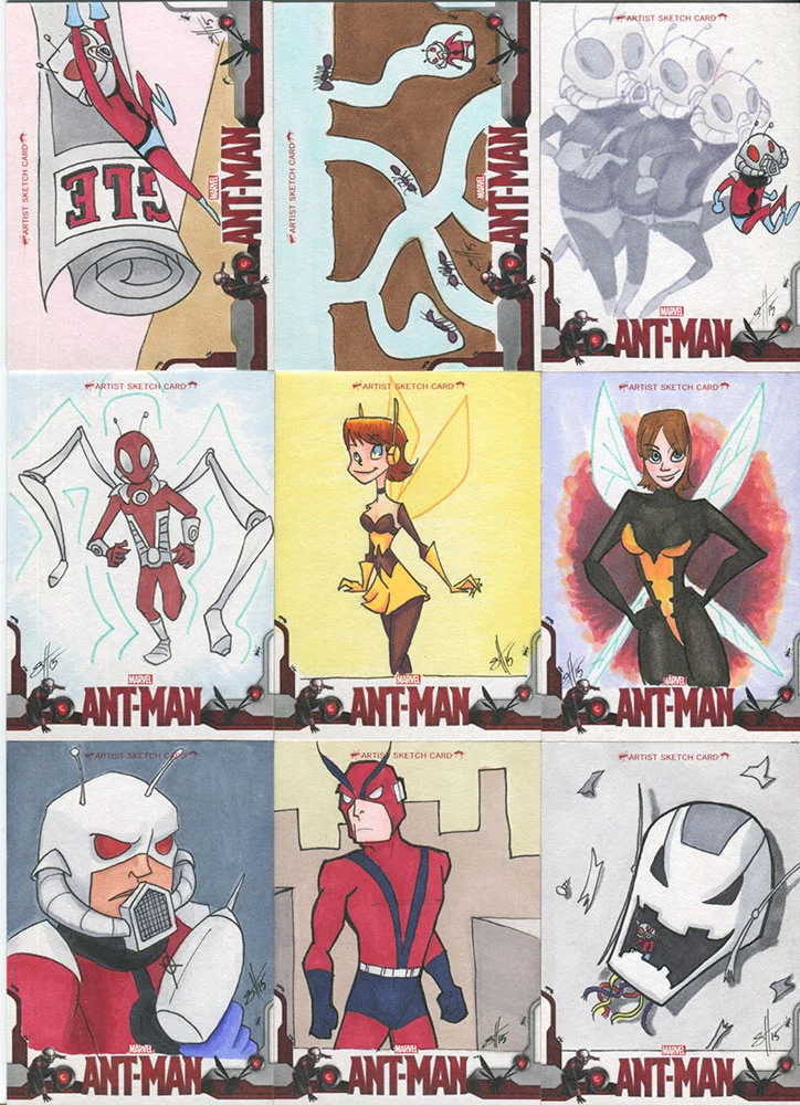 Marvel Ant-Man sketchcard