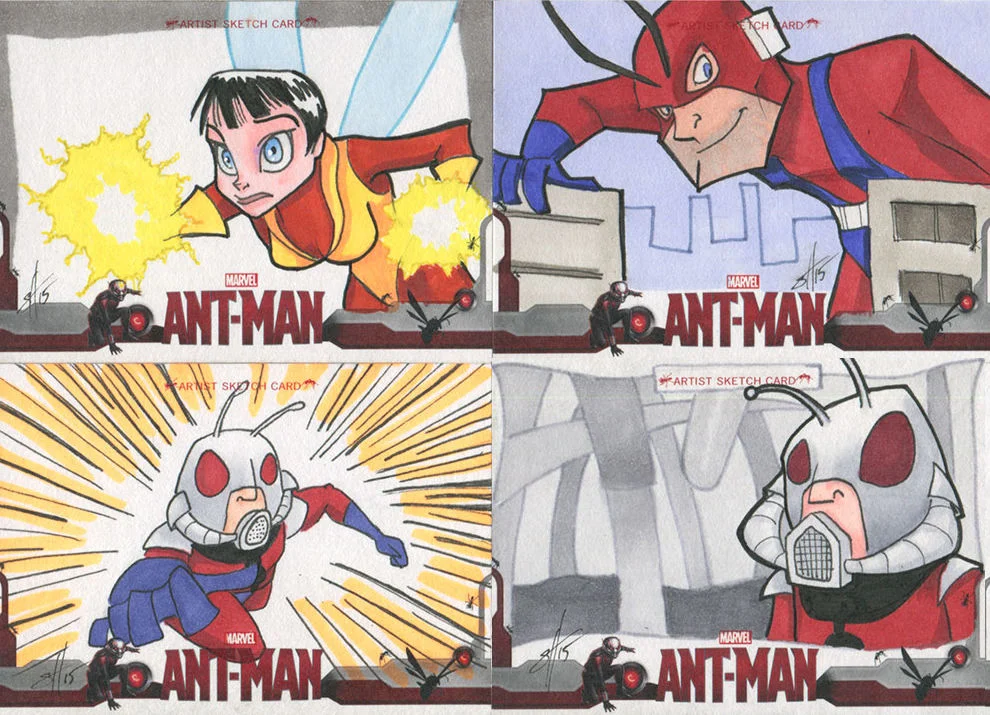 Marvel Ant-Man sketchcard