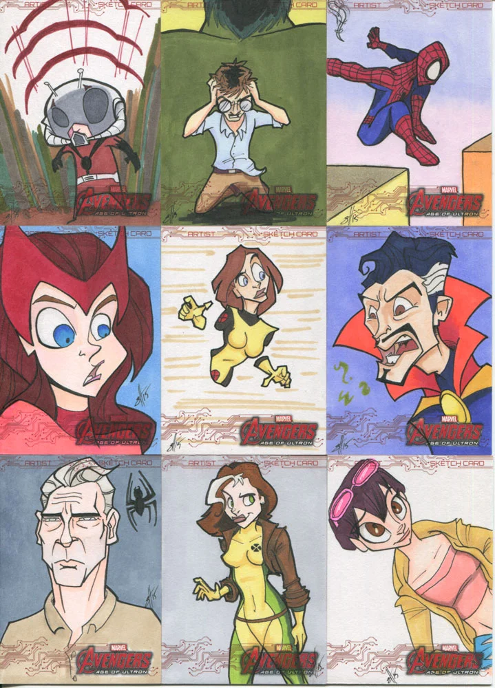Marvel Avengers: Age of Ultron sketchcard